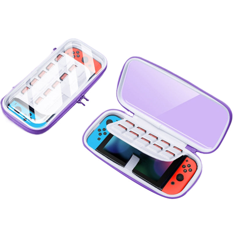 For Nintendo Switch Switch OLED Game Console Ultralight Shockproof PC+EVA Protective Cover Clear Protective Case For Nintendo Switch Switch OLED Game Console Ultralight Shockproof PC+EVA Protective Cover Clear Protective Case